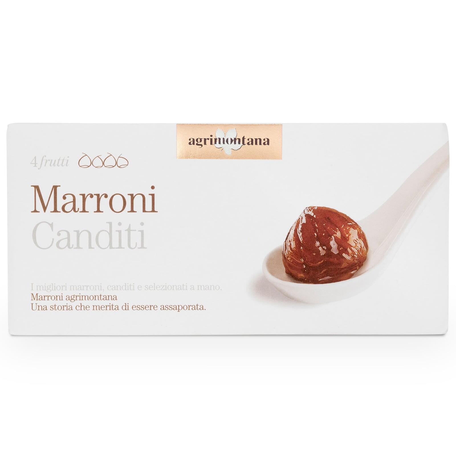 Agrimontana Candied Chestnuts 4 Fruits 80g