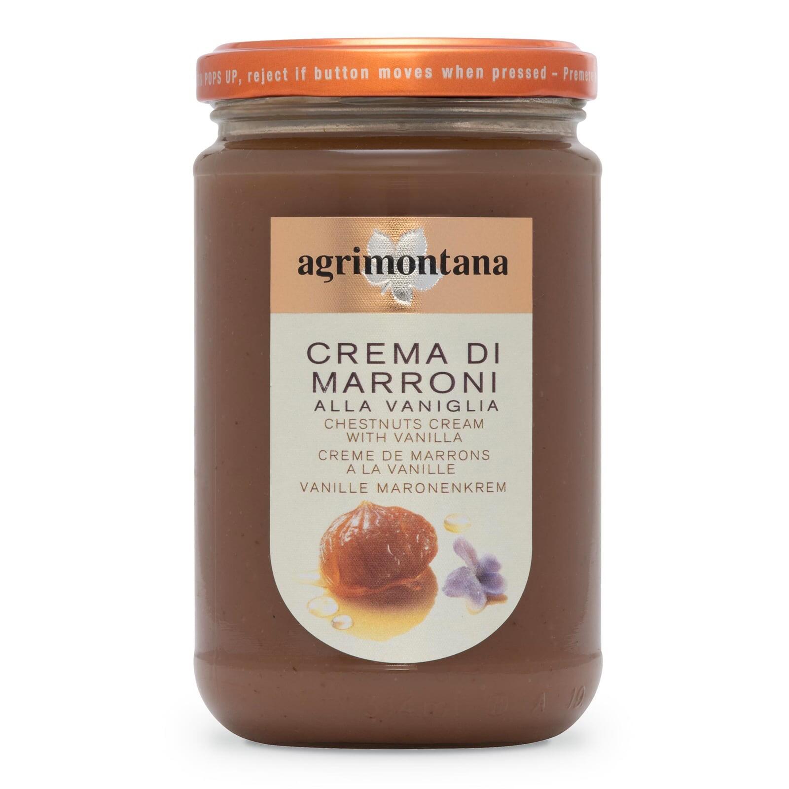 Agrimontana Chestnut Vanilla Cream 350g