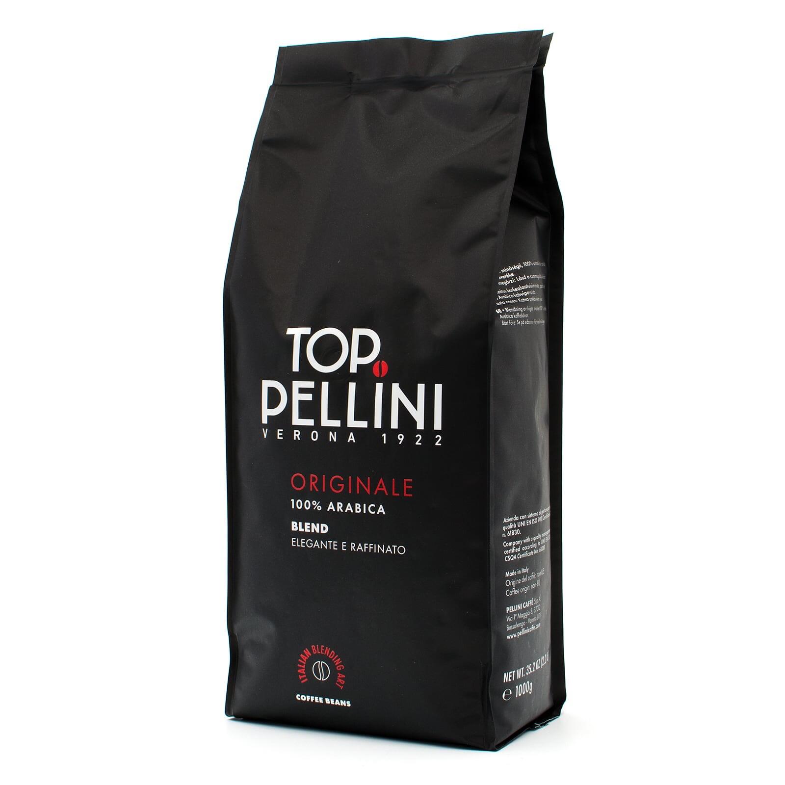 Pellini Top 100% Arabica Coffee Beans 1 kg – front view