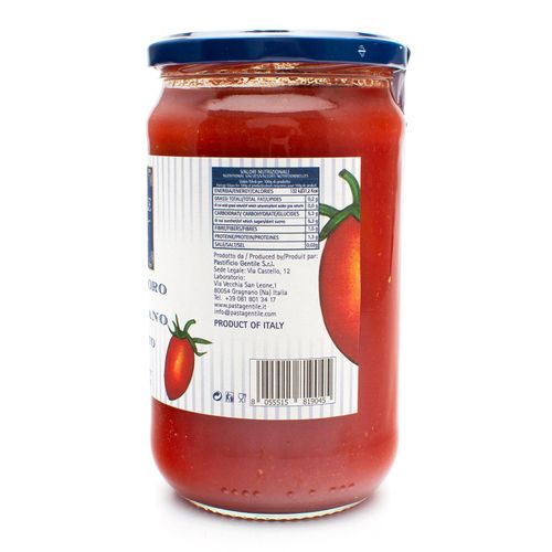 Gentile Preserves - Tomatoes from Gragnano in Juice 550g – serving suggestion 3