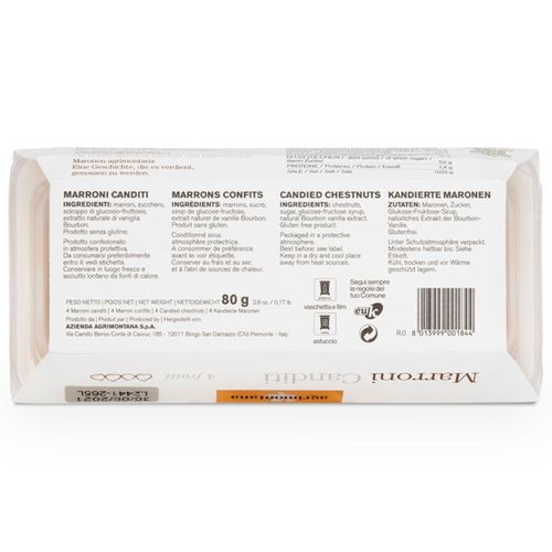 Agrimontana Candied Chestnuts 4 Fruits 80g – additional view