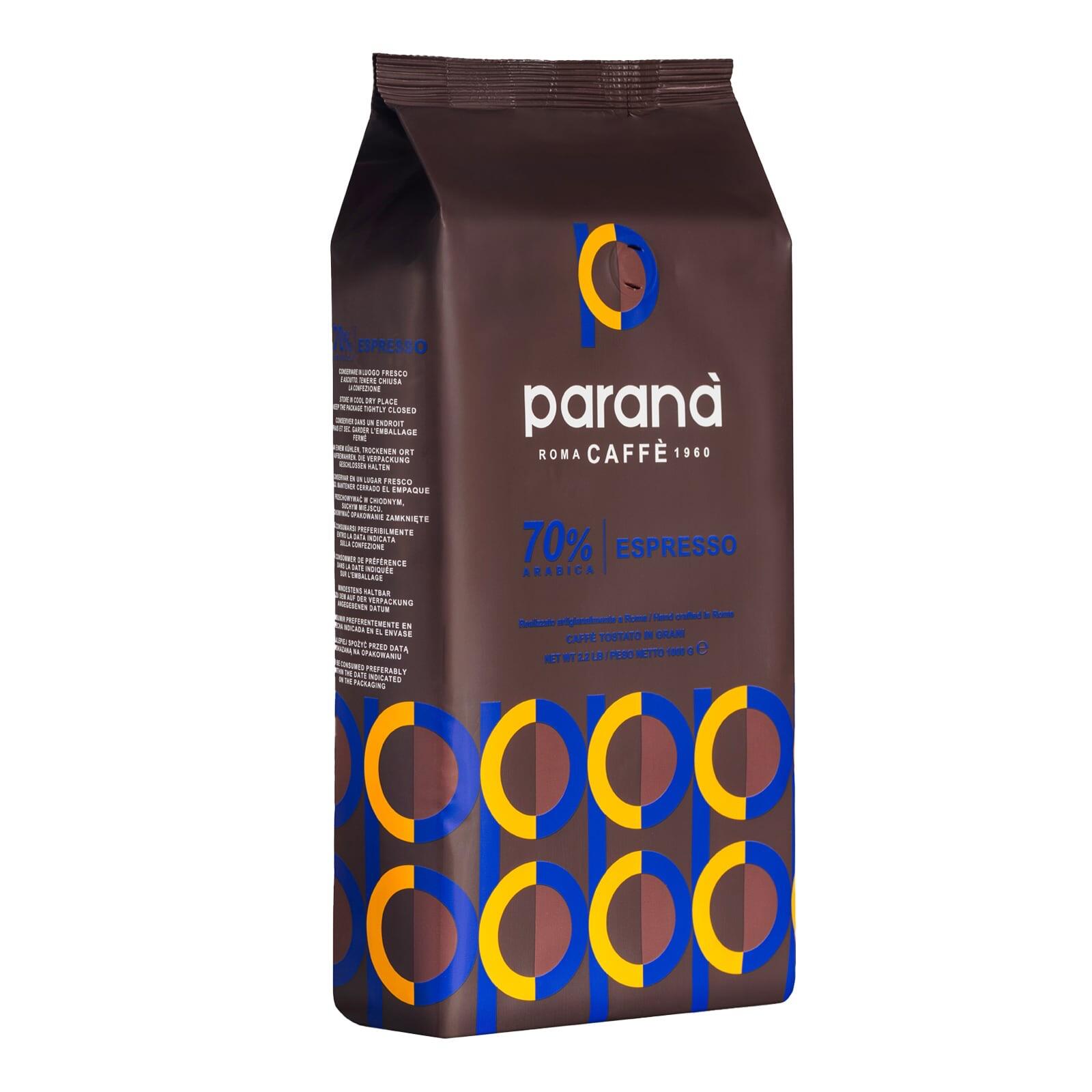 Caffe Parana Espresso Coffee Beans 1kg – front view