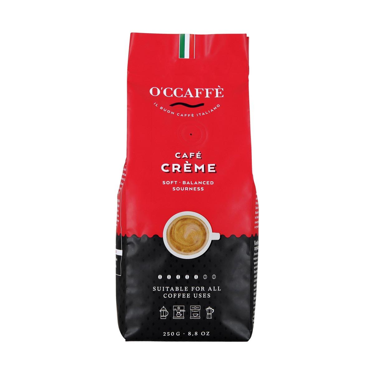 Cafenet – Caffè Vergnano - Café en grains – DECAFEINATO - Paquet 1kg