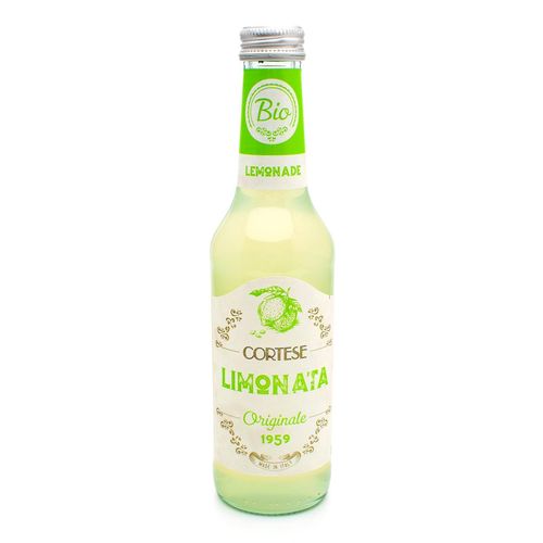 Lemonade BIO - "Originale 1959” in glass - Cortese Soft Drink 275ml – additional view