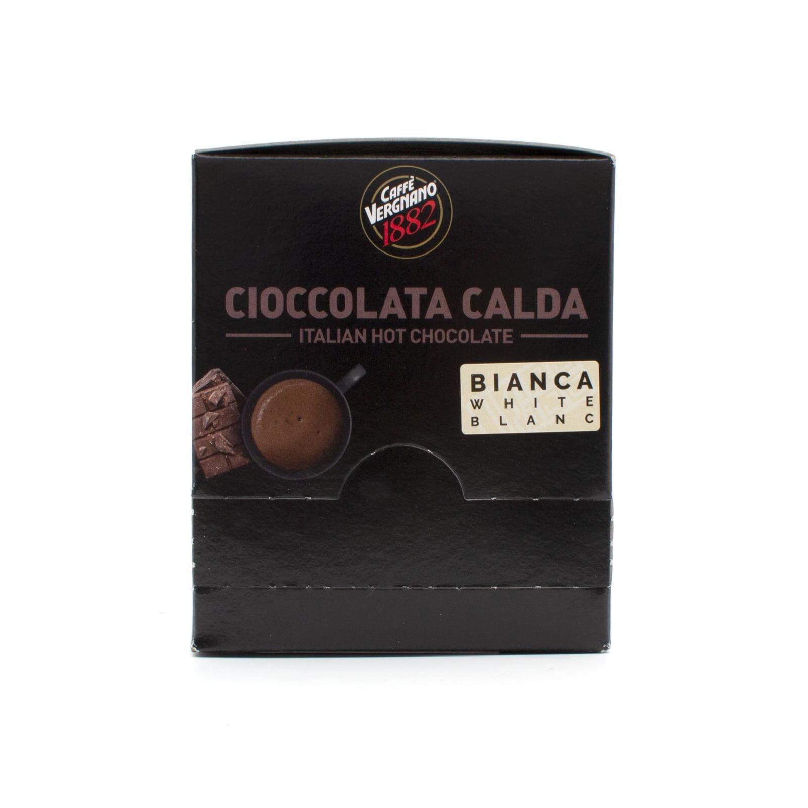 Caffè Vergnano 1882 Hot Chocolate Instant - White - 15 x 30g