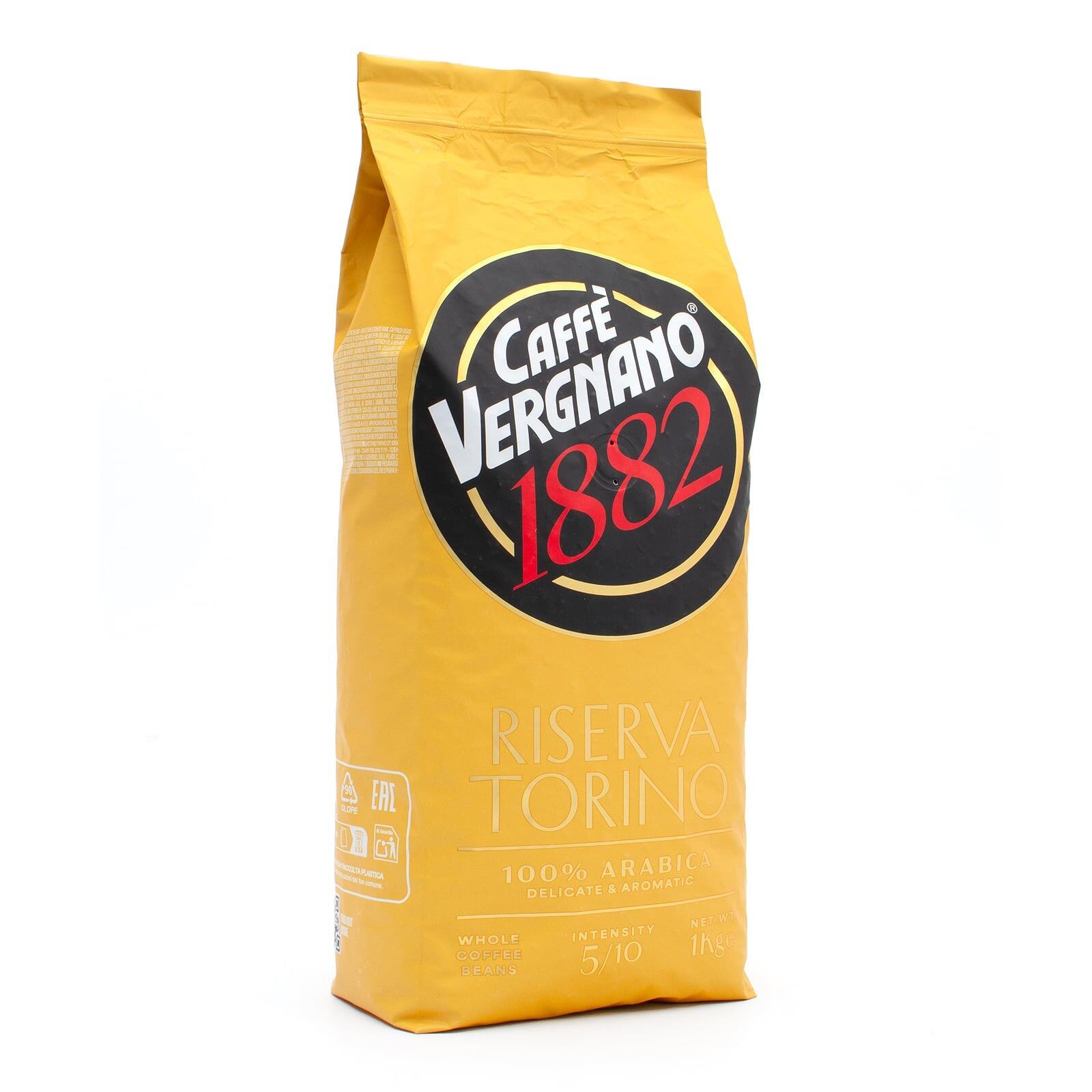 Caffè Vergnano 1882 Riserva Torino 100% Arabica Coffee Beans 1kg