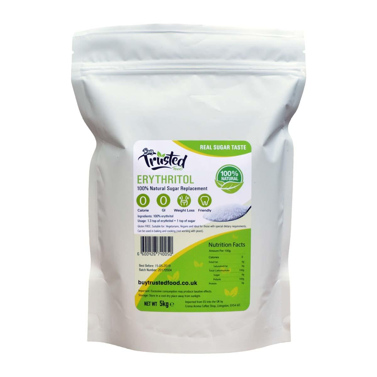 Your online source for 100% Natural Granulated Erythritol - 1kg in the  market