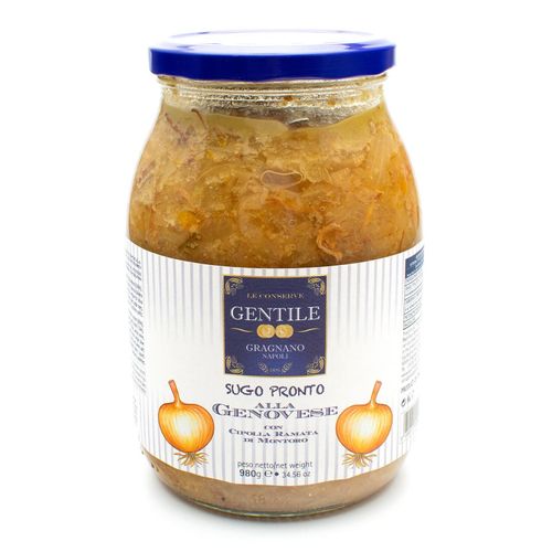 Gentile Preserves - Ready Sauce with Montoro Onions 980g – serving suggestion 2