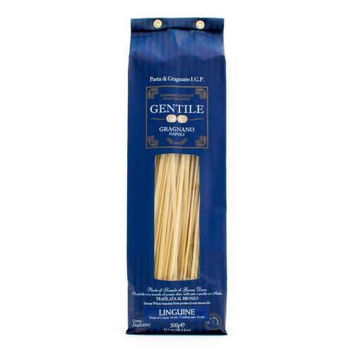 GENTILE Durum Wheat Semolina pasta 500g "Linguine - 10 minutes" – additional view