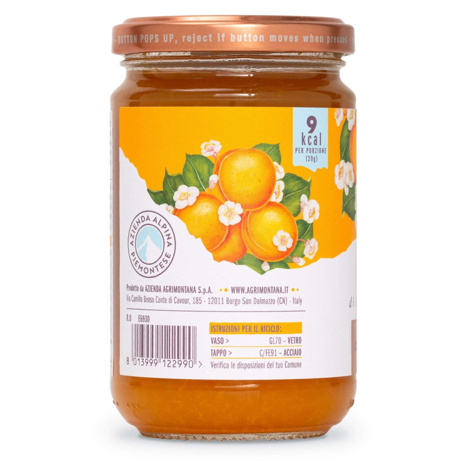 Agrimontana Apricot Jam ZERO 290g – additional view 2