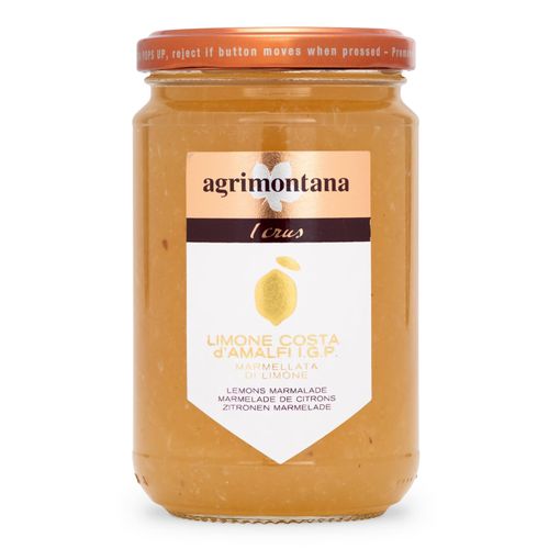 Agrimontana Lemon Marmalade Jam 330g - Limoni Costa d'Amalfi PGI