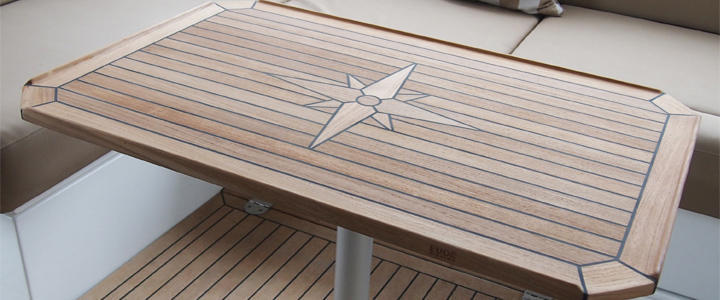 Marine Teak The World S Largest Dedicated Table Nautic Star Slide