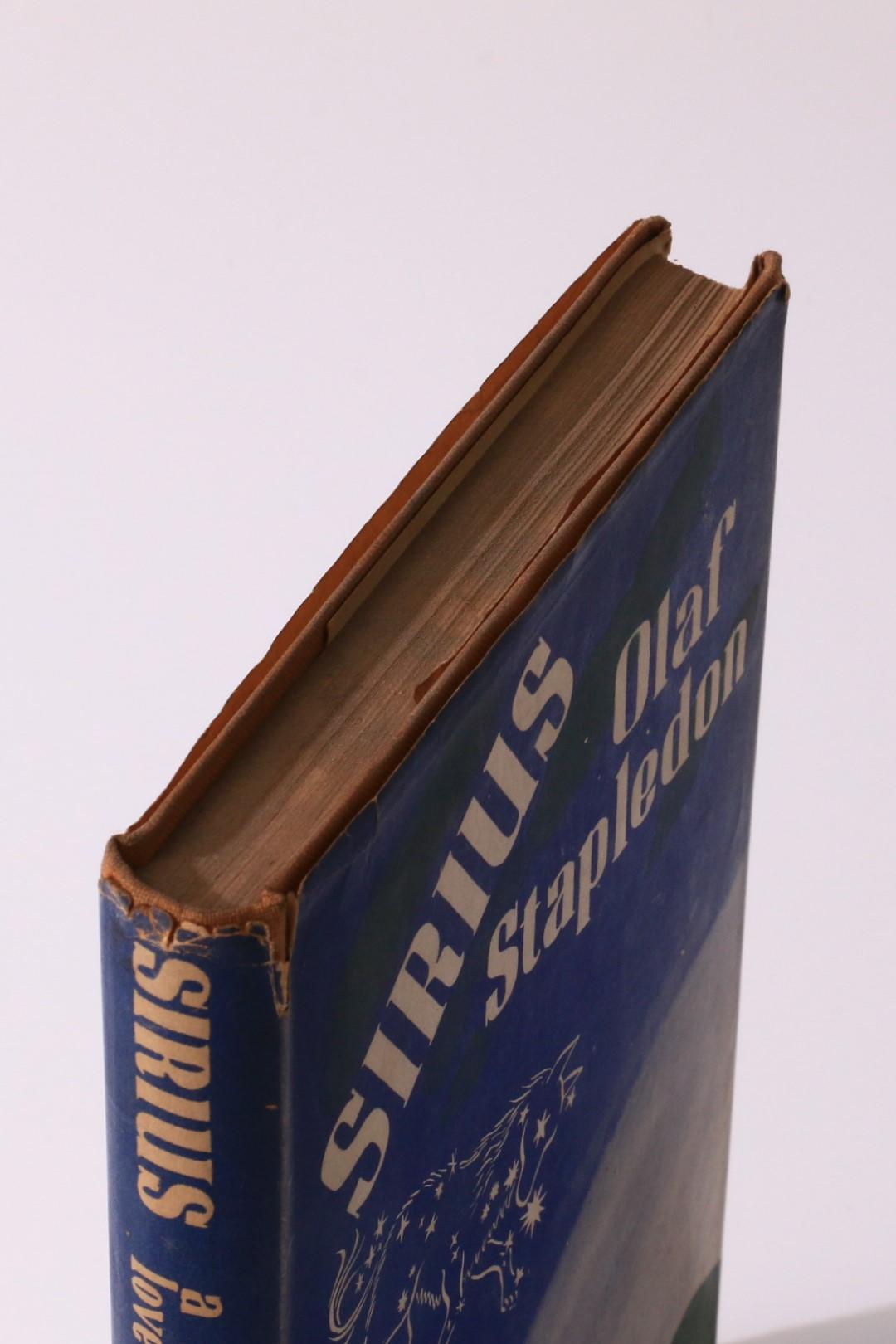 Olaf Stapledon - Sirius - Secker & Warburg, 1944, First Edition.