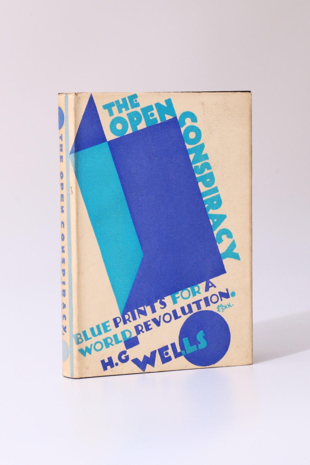 H.G. Wells - The Open Conspiracy - Gollancz, 1928, First Edition.