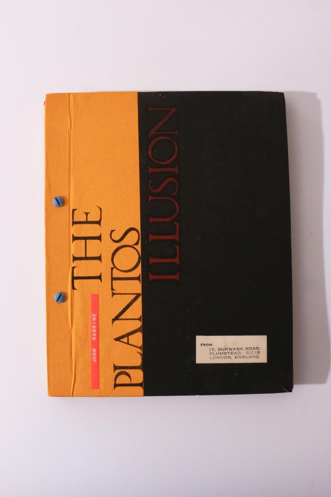 John Rankine [aka Douglas A. Mason] - The Plantos Illusion Typescript - , 1971, Manuscript.