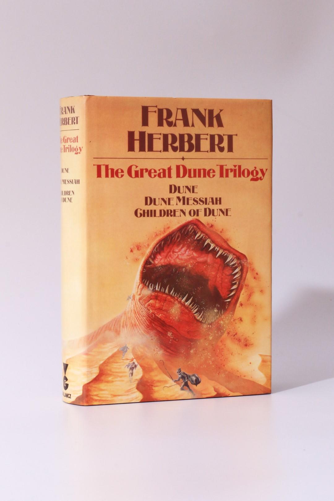 Frank Herbert - The Great Dune Trilogy: Dune, Dune Messiah, Children of Dune - Gollancz, 1979, First Thus.