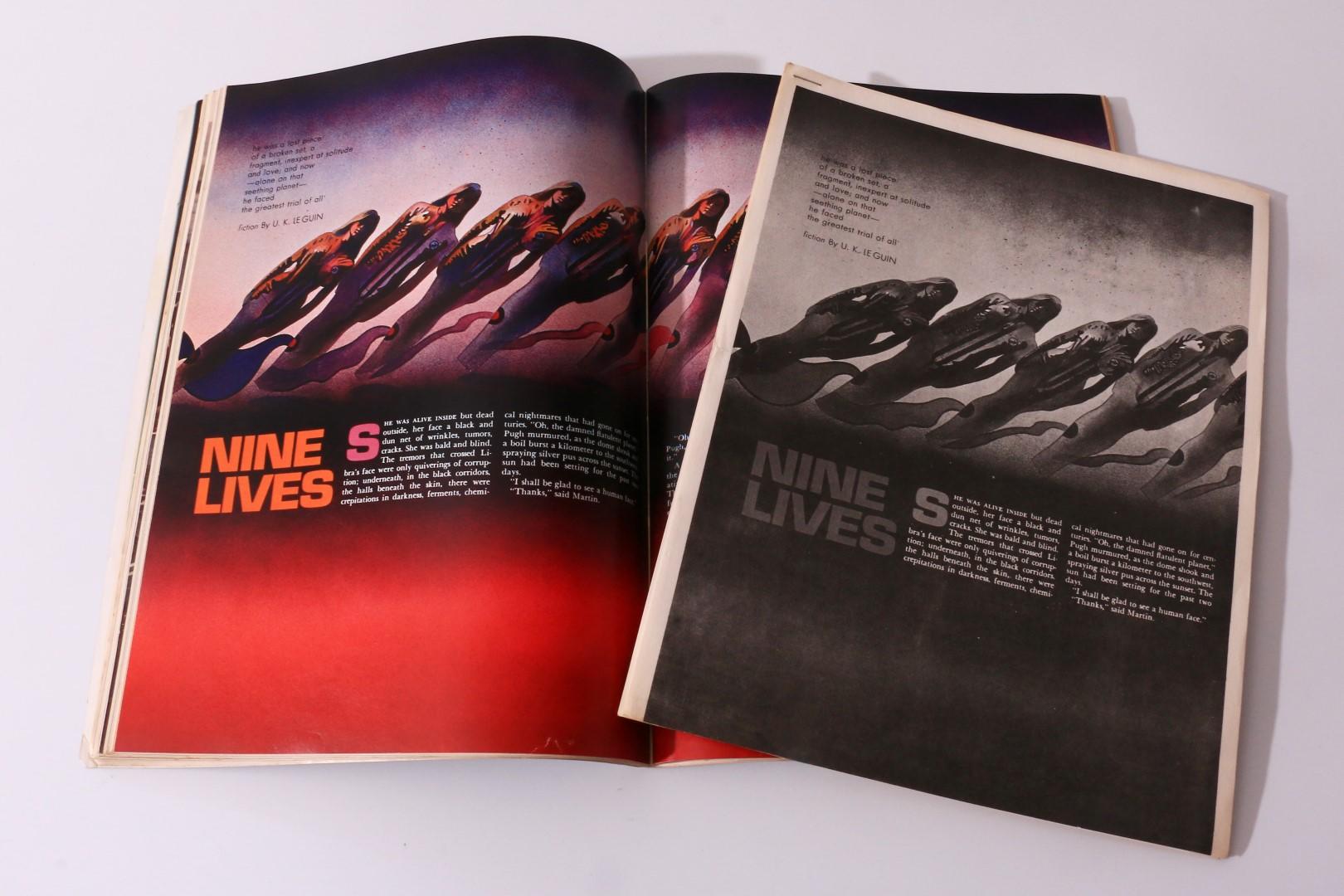Ursula K. Le Guin - Nine Lives Proof Copy with November 1969 Playboy Magazine - HMH Publishing, 1969, Proof.