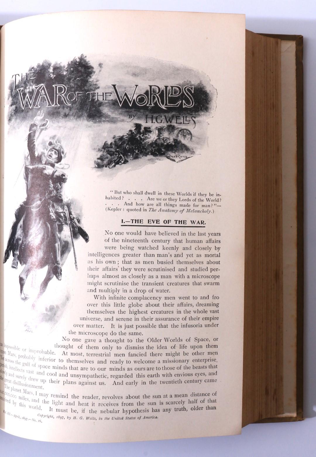 H.G. Wells - War of the Worlds [in] Pearson's Magazine - Arthur Pearson, 1897, First Edition.