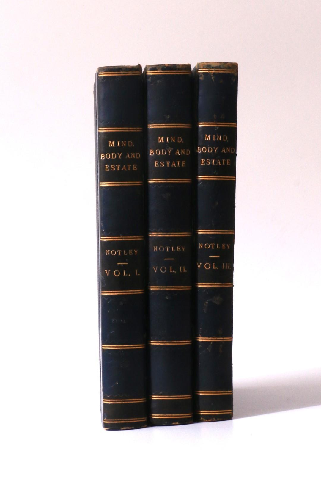 F.E.M. Notley - Mind, Body, And Estate. And Sea Maidens - Ward & Downey, 1885, First Edition.
