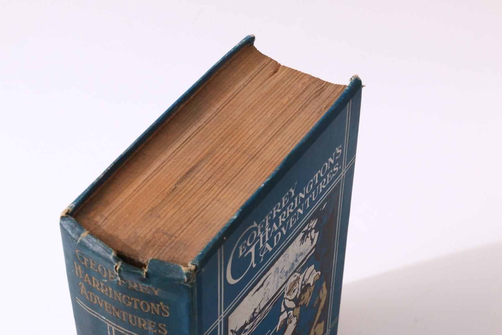 Harry Collingwood - Geoffrey Harrington's Adventures - Society for Promoting Christian Knowledge, n.d. [1907], Signed First Edition.