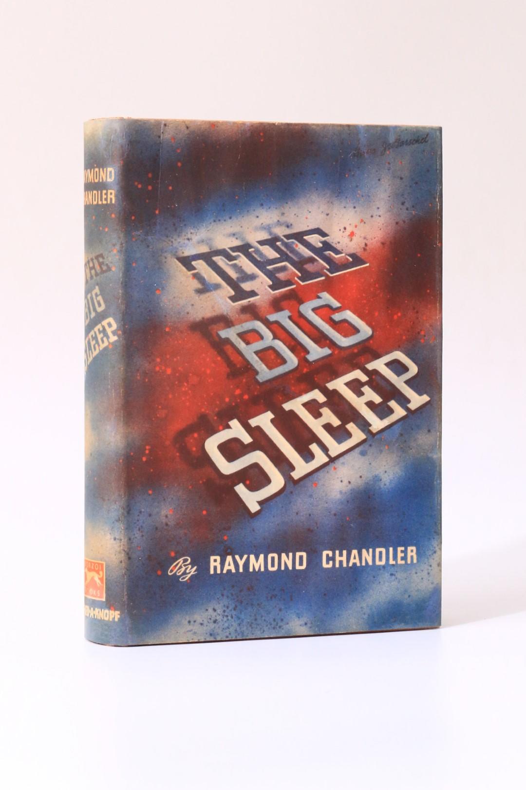 Raymond Chandler - The Big Sleep - Knopf, 1939, First Edition.