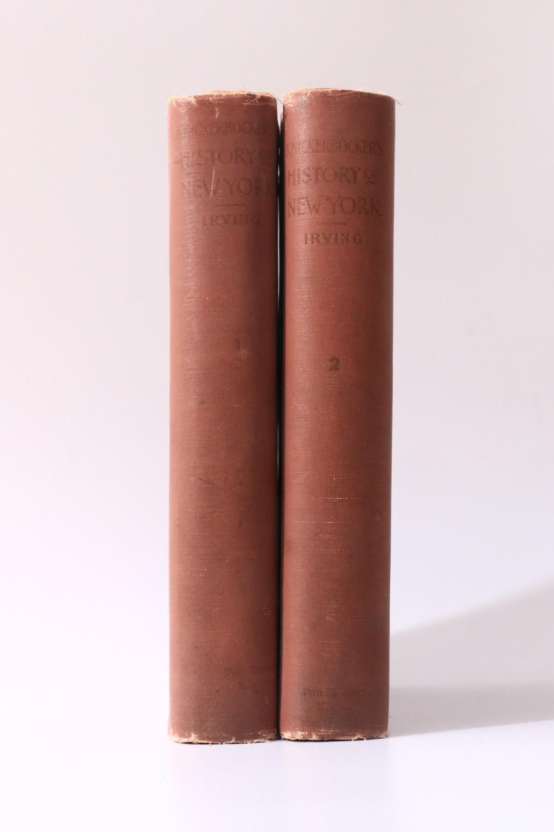 Washington Irving - Knickerbocker's History of New York: Van Twiller Edition - G.P. Putnam's, 1894, First Edition.
