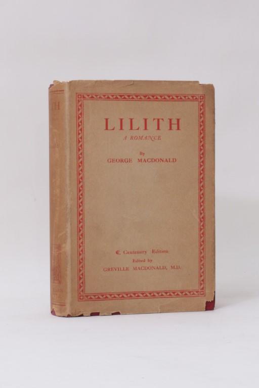 George Macdonald - Lilith - George Allen & Unwin, 1924, Later Edition.