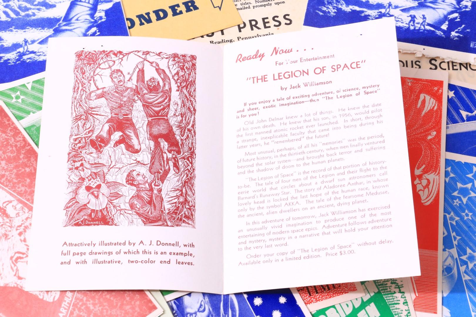 Lloyd Eshbach - A Collection of Fantasy Press Ephemera - Fantasy Press, 1950s, .