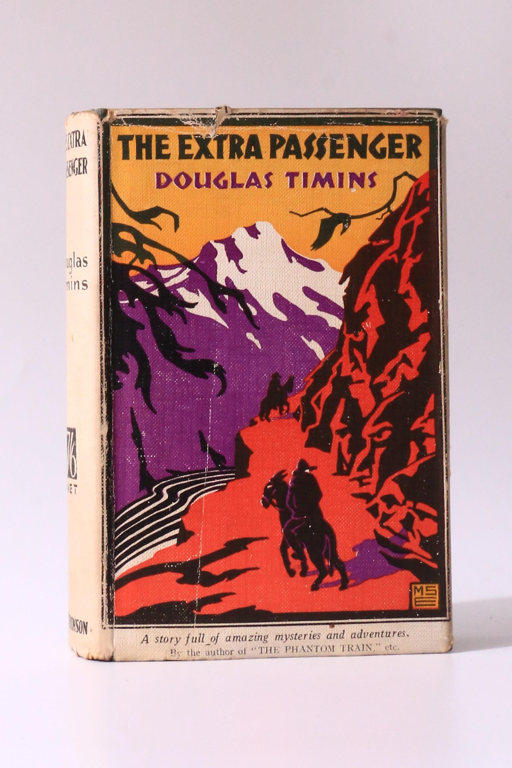 Douglas Timins - The Extra Passenger - Hutchinson, n.d. [1928], Signed First Edition.