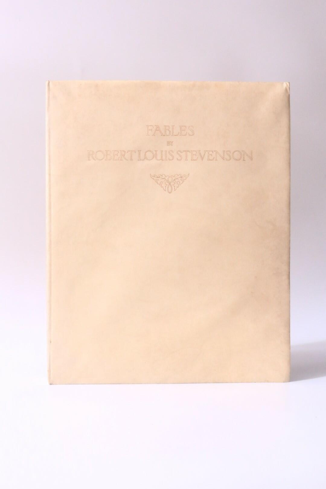 Robert Louis Stevenson - Fables - Longmans, Green & Co., 1914, Limited Edition.