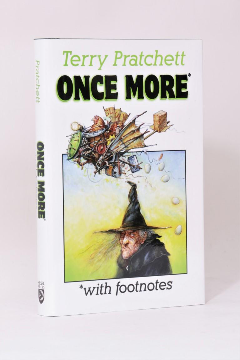 Terry Pratchett - Once More* with Footnotes - NESFA Press, 2004, First Edition.  Signed