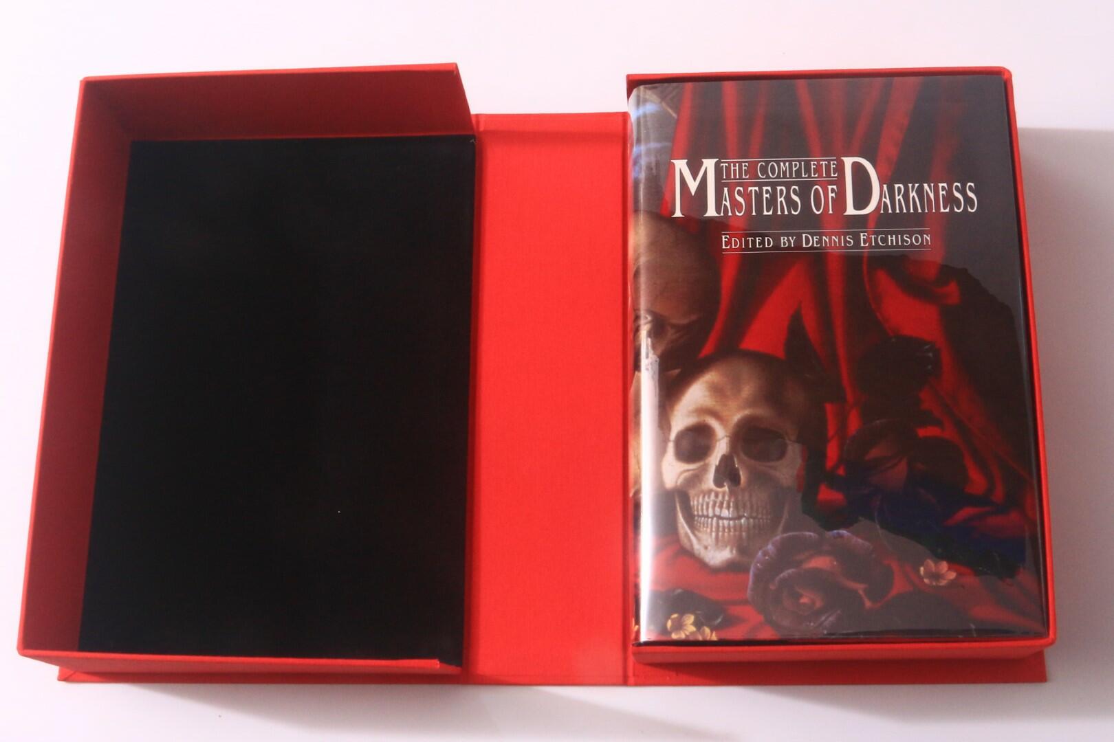 Dennis Etchison [ed.] - The Complete Masters of Darkness - Underwood Miller, 1991, Signed Limited Edition.