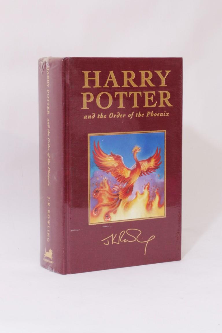 J.K. Rowling - Harry Potter and the Order of the Phoenix - Bloomsbury, 2000, First Thus.