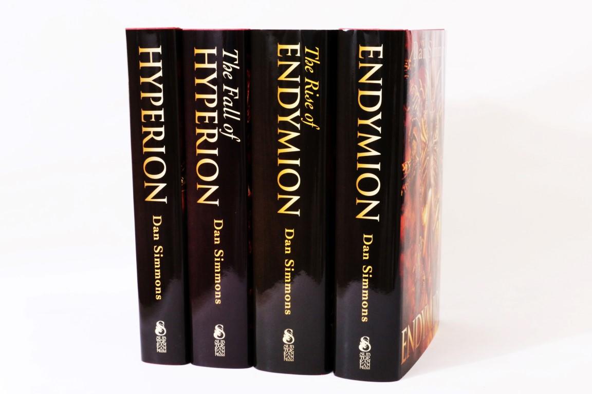 Dan Simmons - The Hyperion Cantos [comprising] Hyperion, Fall of Hyperion, Endymion & Rise of Endymion - Subterranean Press, 2012-2016, Limited Edition.  Signed