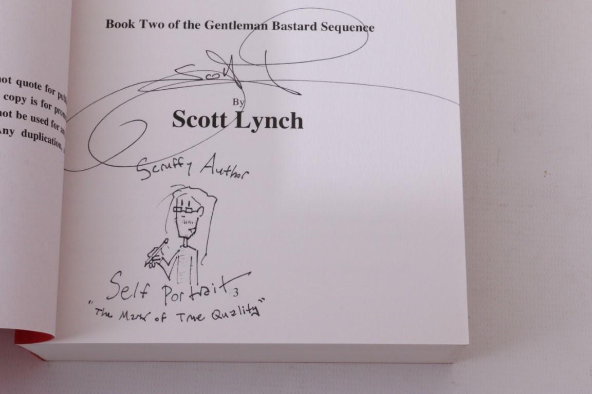 Scott Lynch - Red Seas Under Red Skies - Gollancz, 2007, Proof. Signed