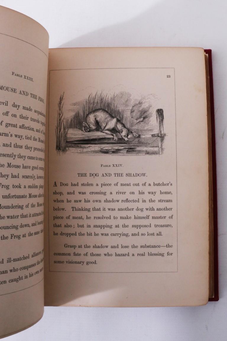 Aesop [by Rev. Thomas James] - Aesop's Fables: A New Version - John Murray, 1848, First Edition.
