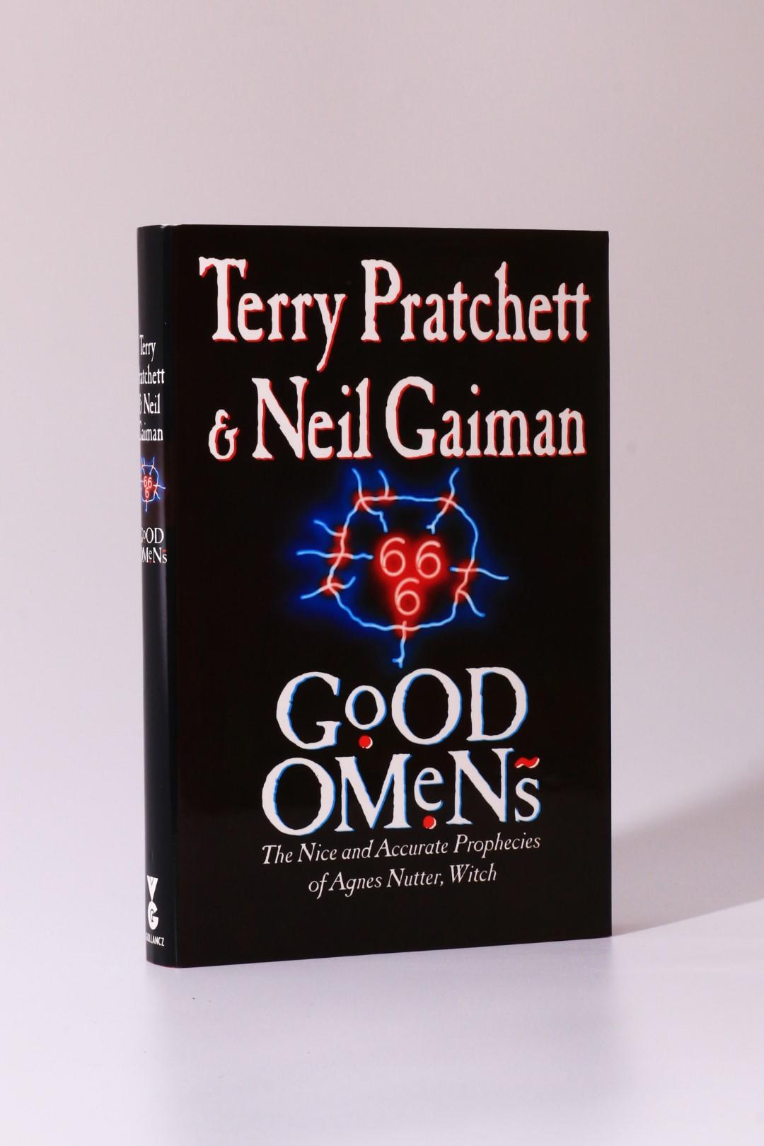 Terry Pratchett And Neil Gaiman Good Omens Gollancz 1990 Signed First Edition 8369 6763