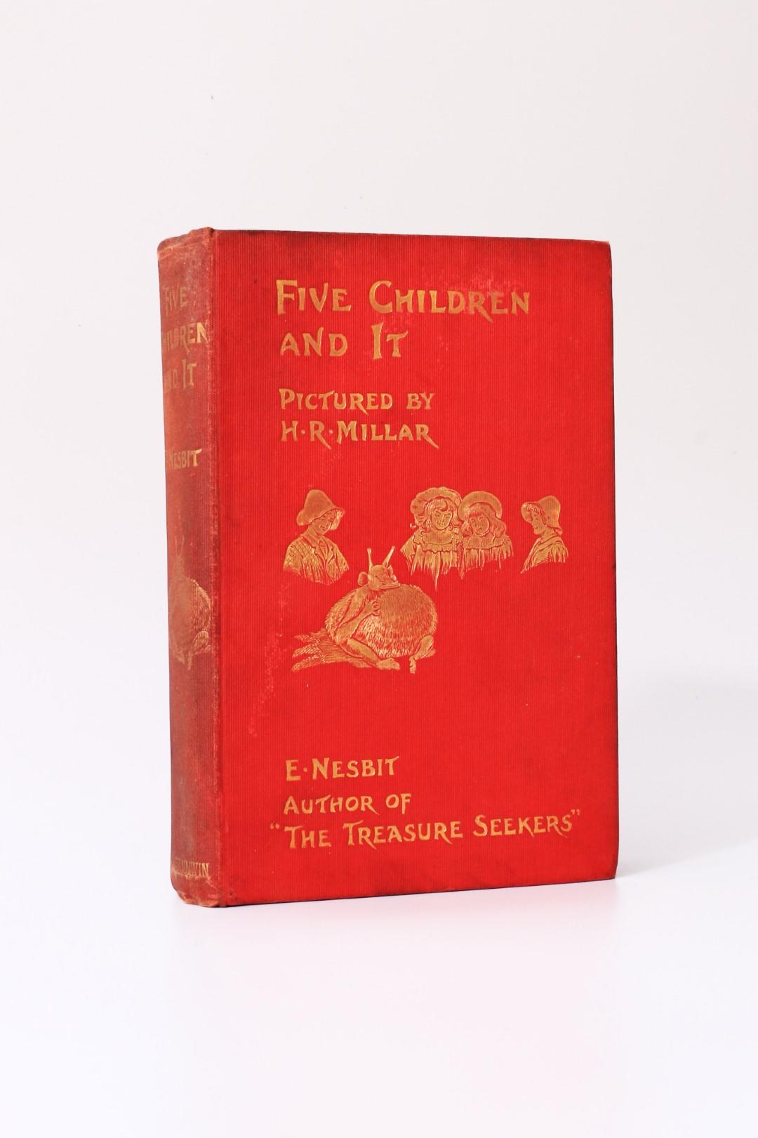 Edith Nesbit - Five Children and It - T. Fisher Unwin, 1902, First Edition.