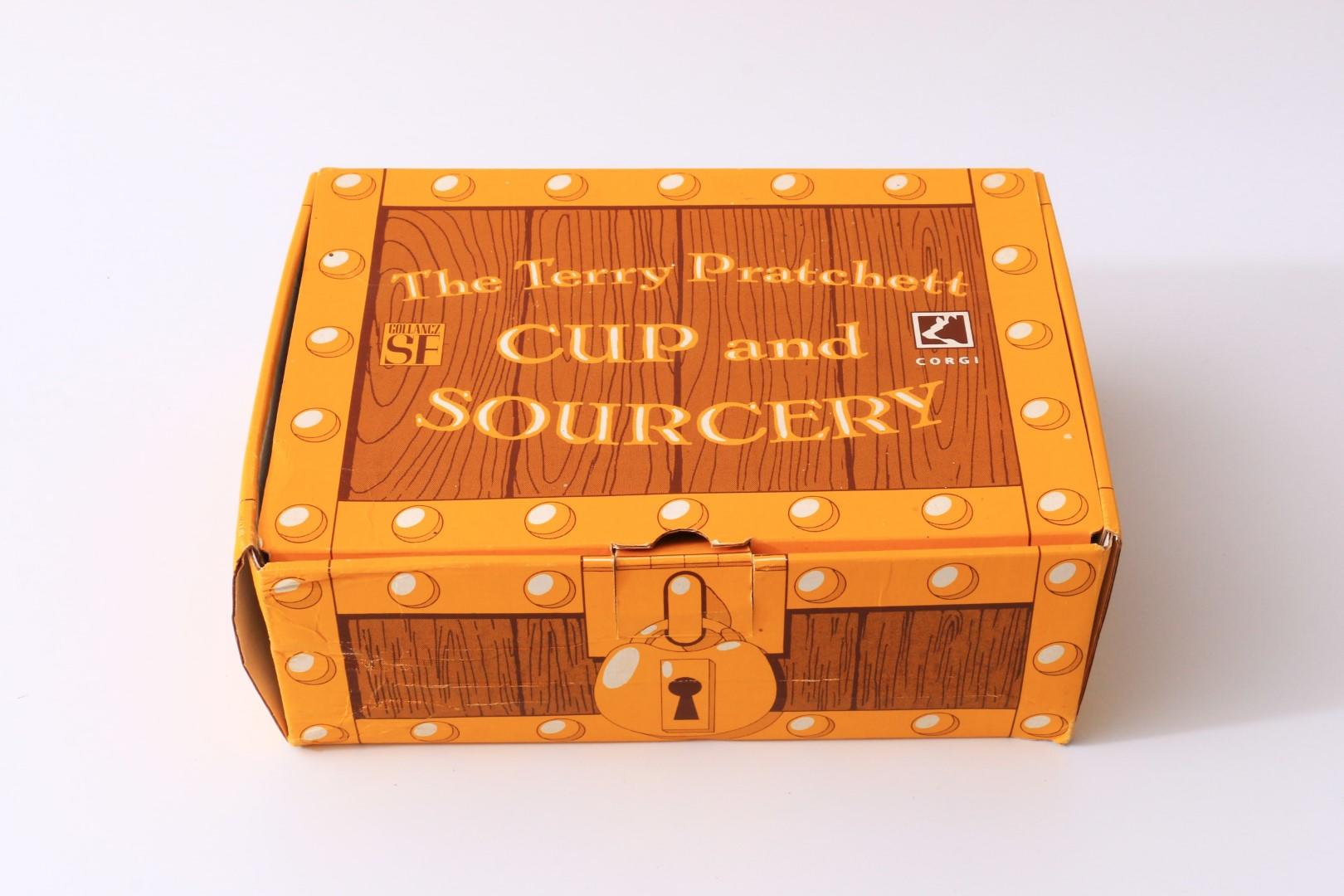 Terry Pratchett - Cup and Sourcery - Corgi, 1989, First Thus.