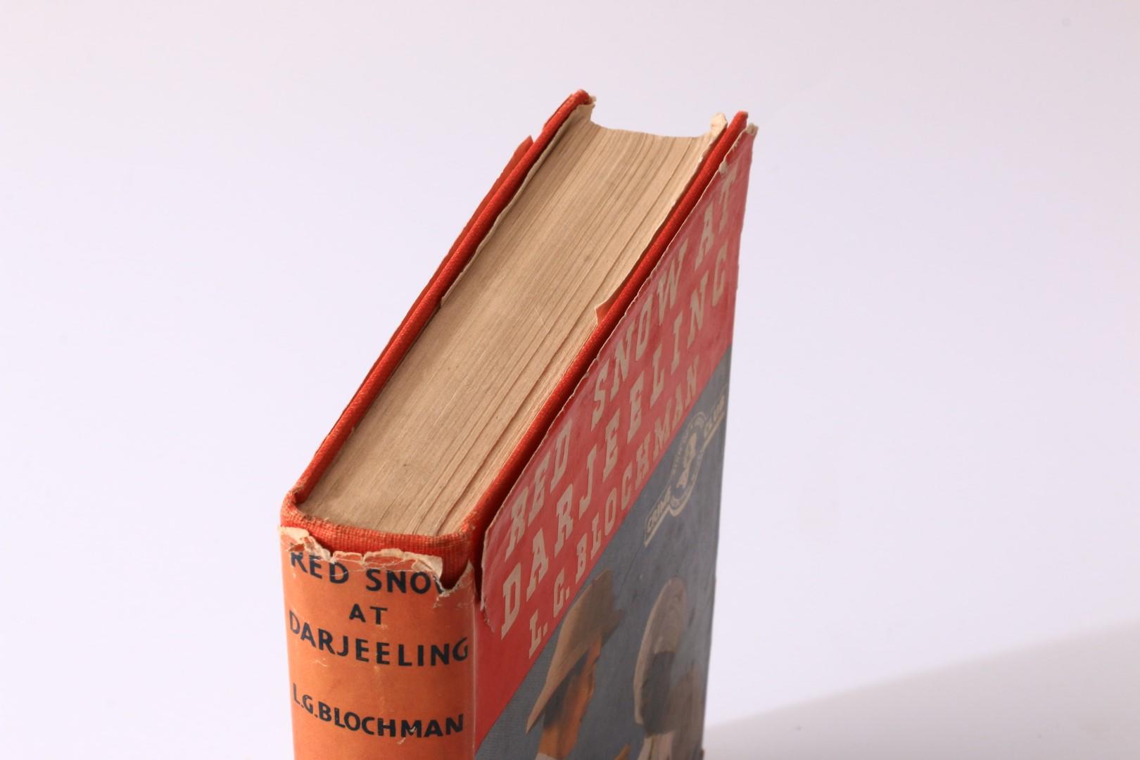 L.G. Blochman - Red Snow at Darjeeling - The Crime Club, 1938, First Edition.