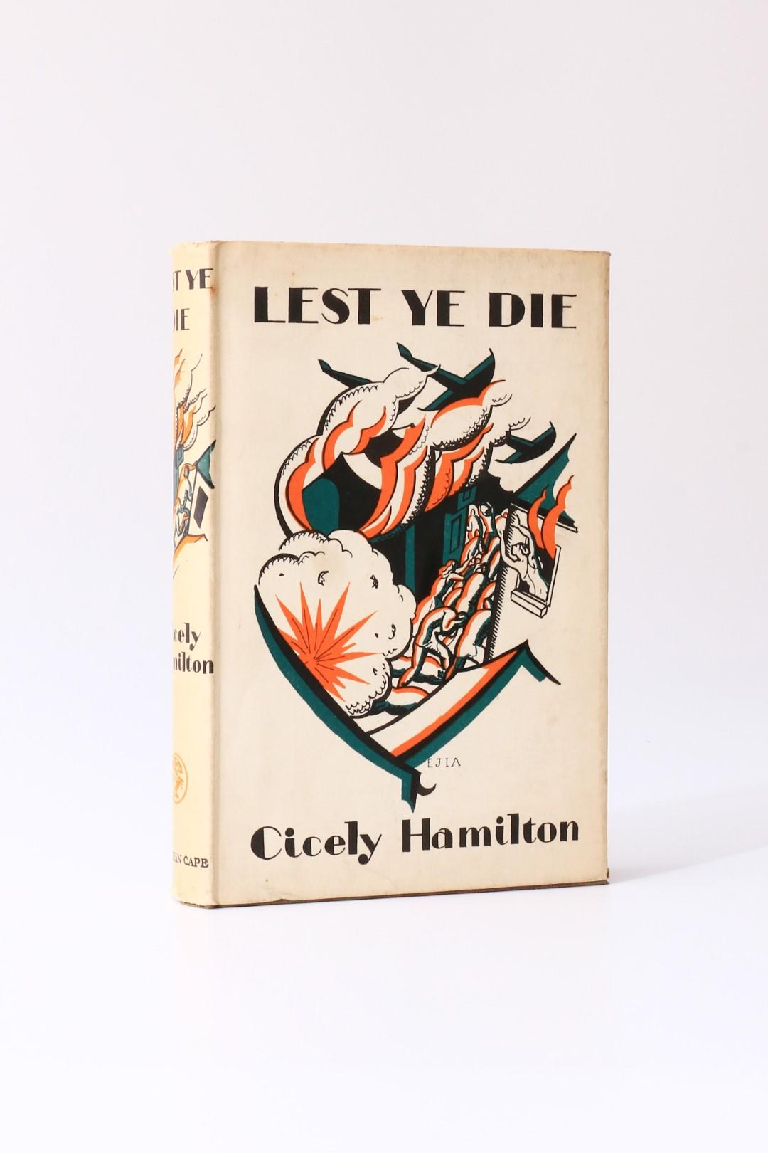 Cicely Hamilton - Lest Ye Die - Jonathan Cape, 1928, First Edition.