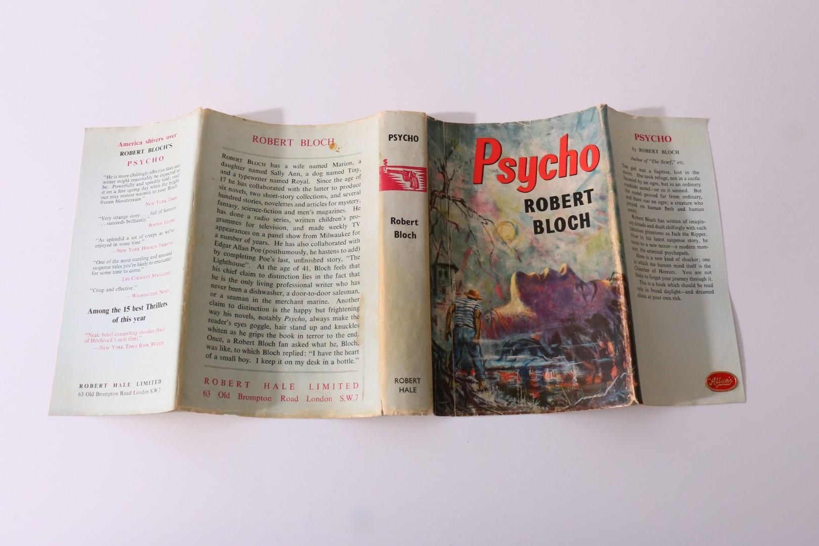 Robert Bloch - Psycho - Robert Hale, 1960, First Edition.