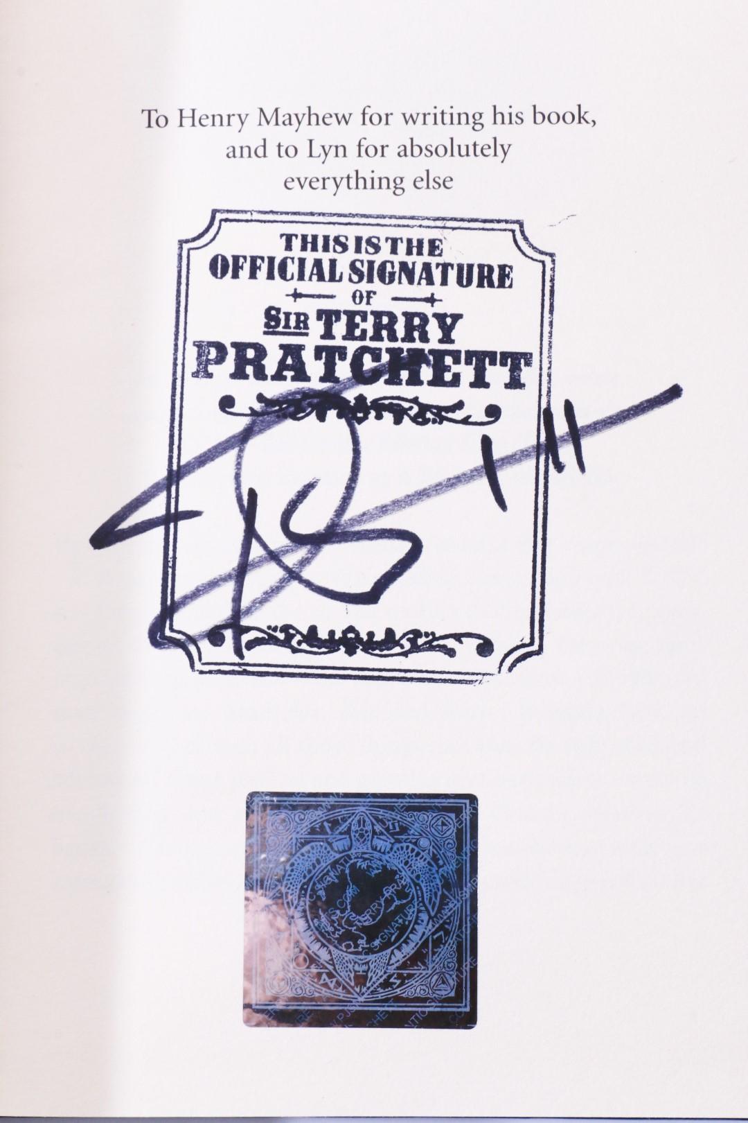 Terry Pratchett - Dodger - Doubleday, 2012, Limited Edition. Signed