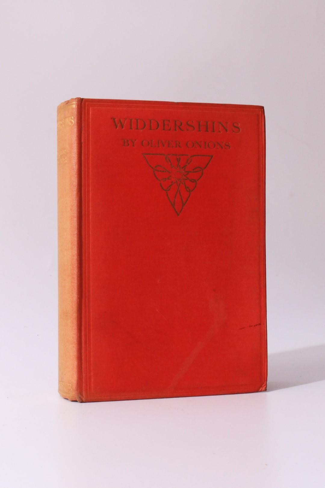Oliver Onions - Widdershins - Martin Secker, 1911, First Edition.