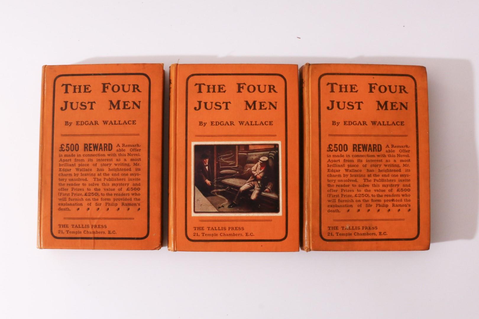 Edgar Wallace - The Four Just Men - The Tallis Press, 1905, Signed First Edition.