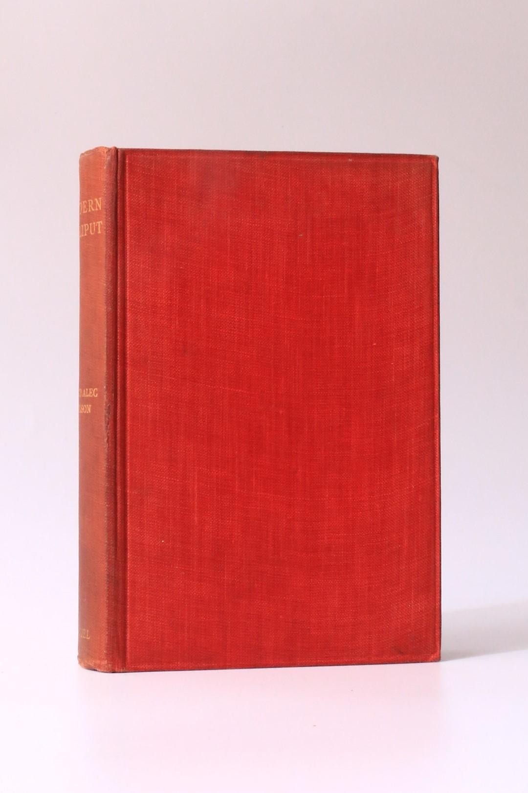 David Alec Wilson - Modern Lilliput - C.W. Daniel, 1924, First Edition.