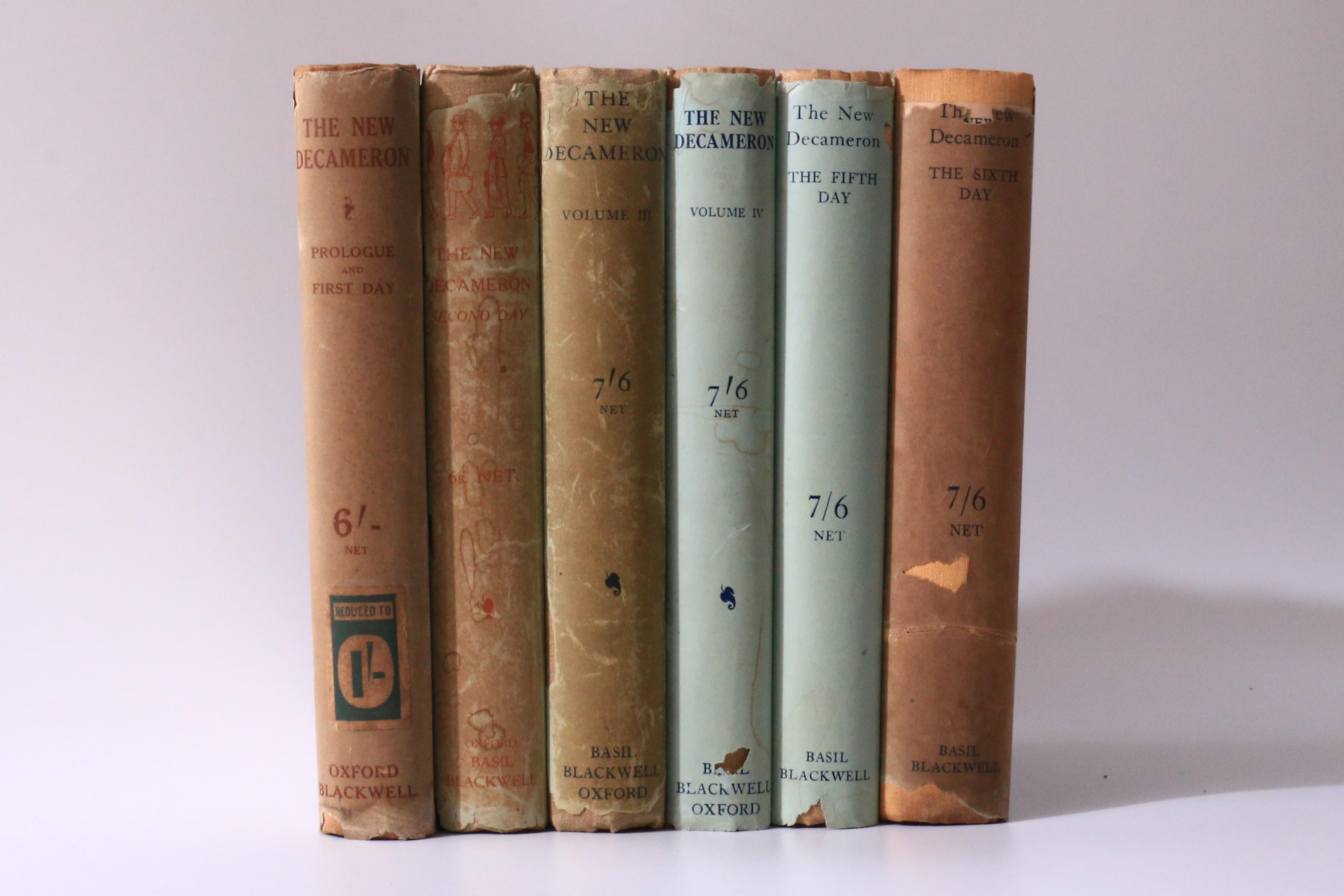 Various - The New Decameron - Blackwell, 1919-1929, First Edition.