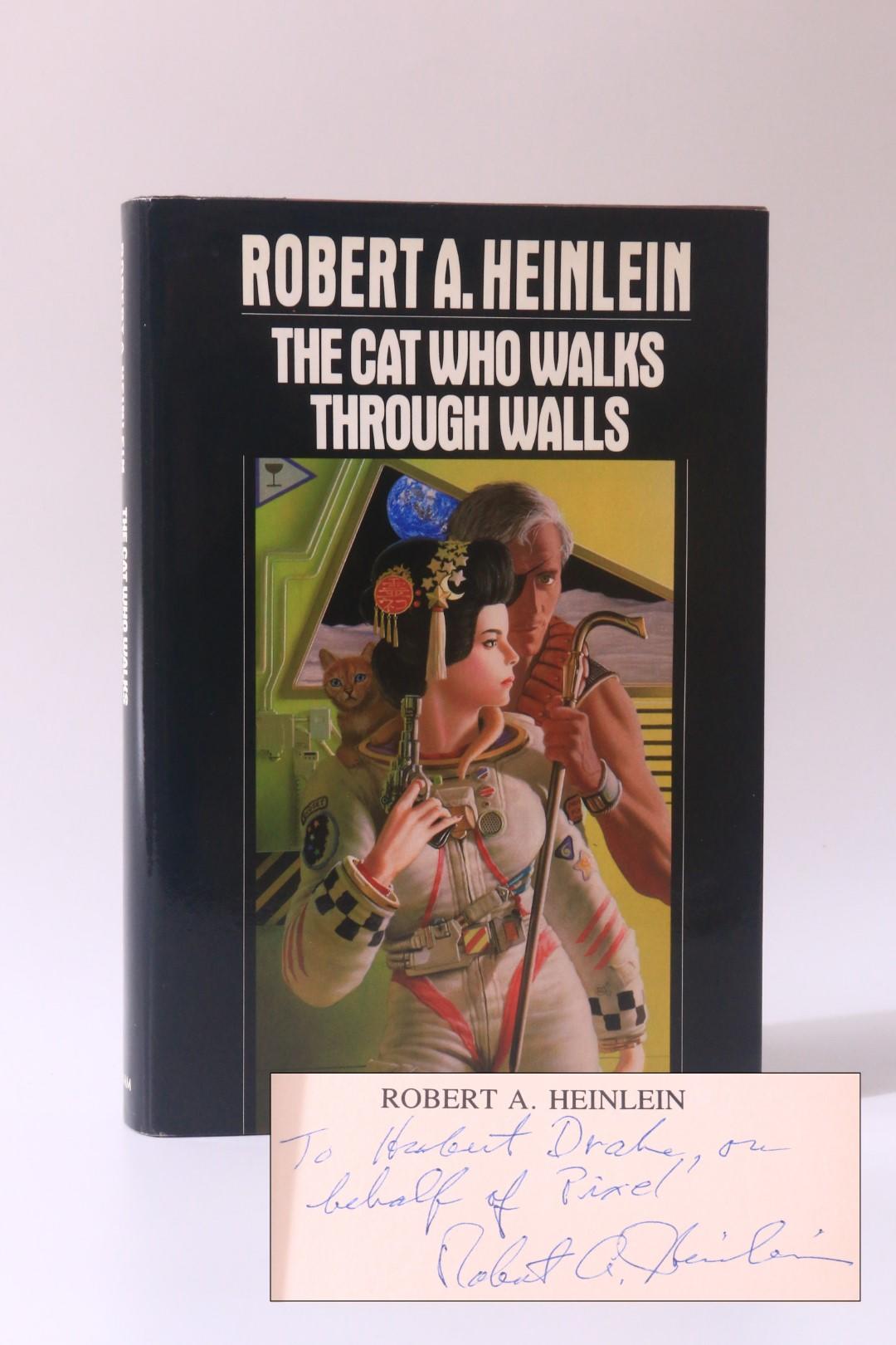 Robert A. Heinlein - The Cat who Walks Through Walls - Putnam, 1985, Signed First Edition.