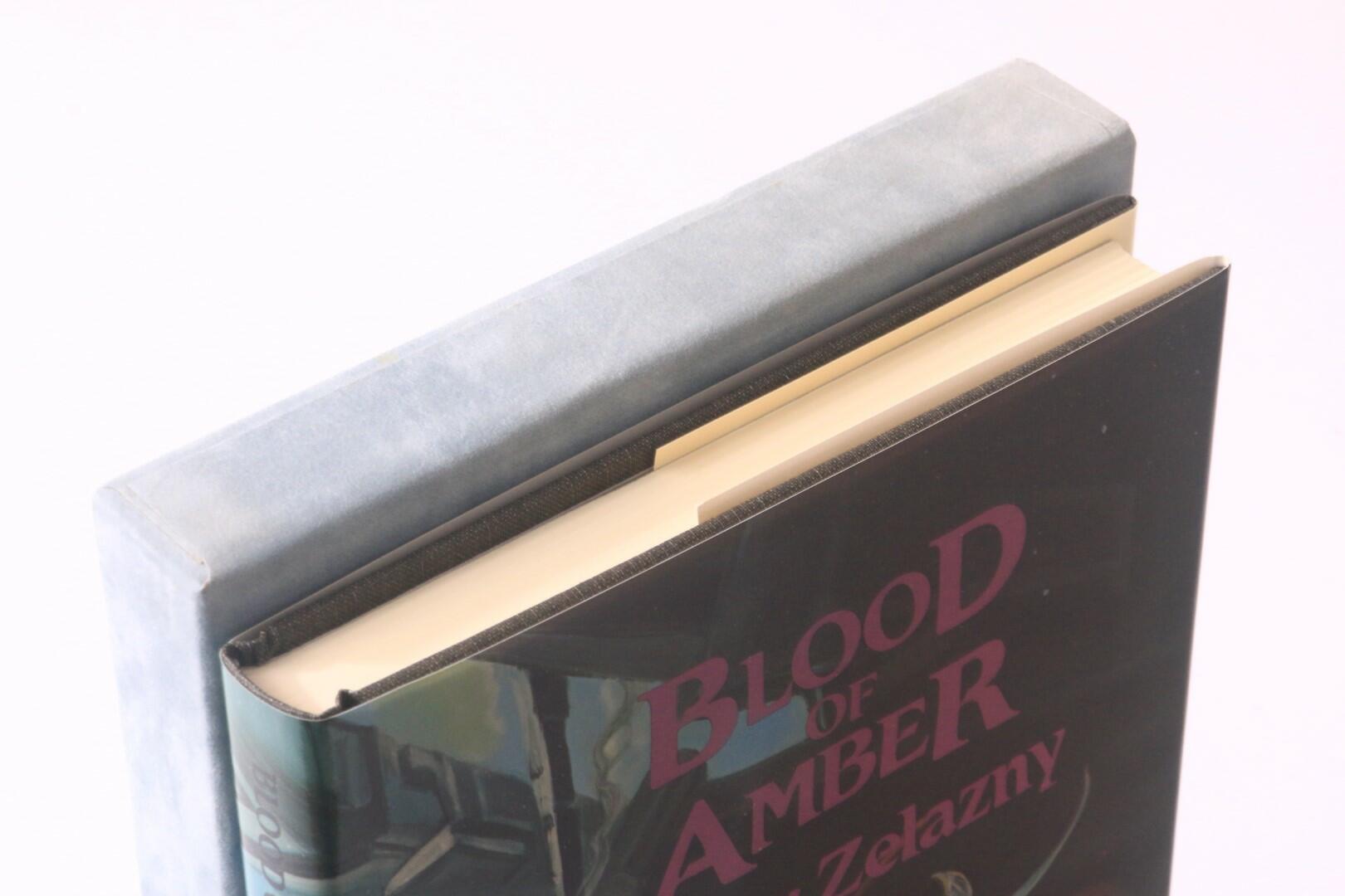 Roger Zelazny - Blood of Amber - Underwood Miller, 1986, Signed Limited Edition.