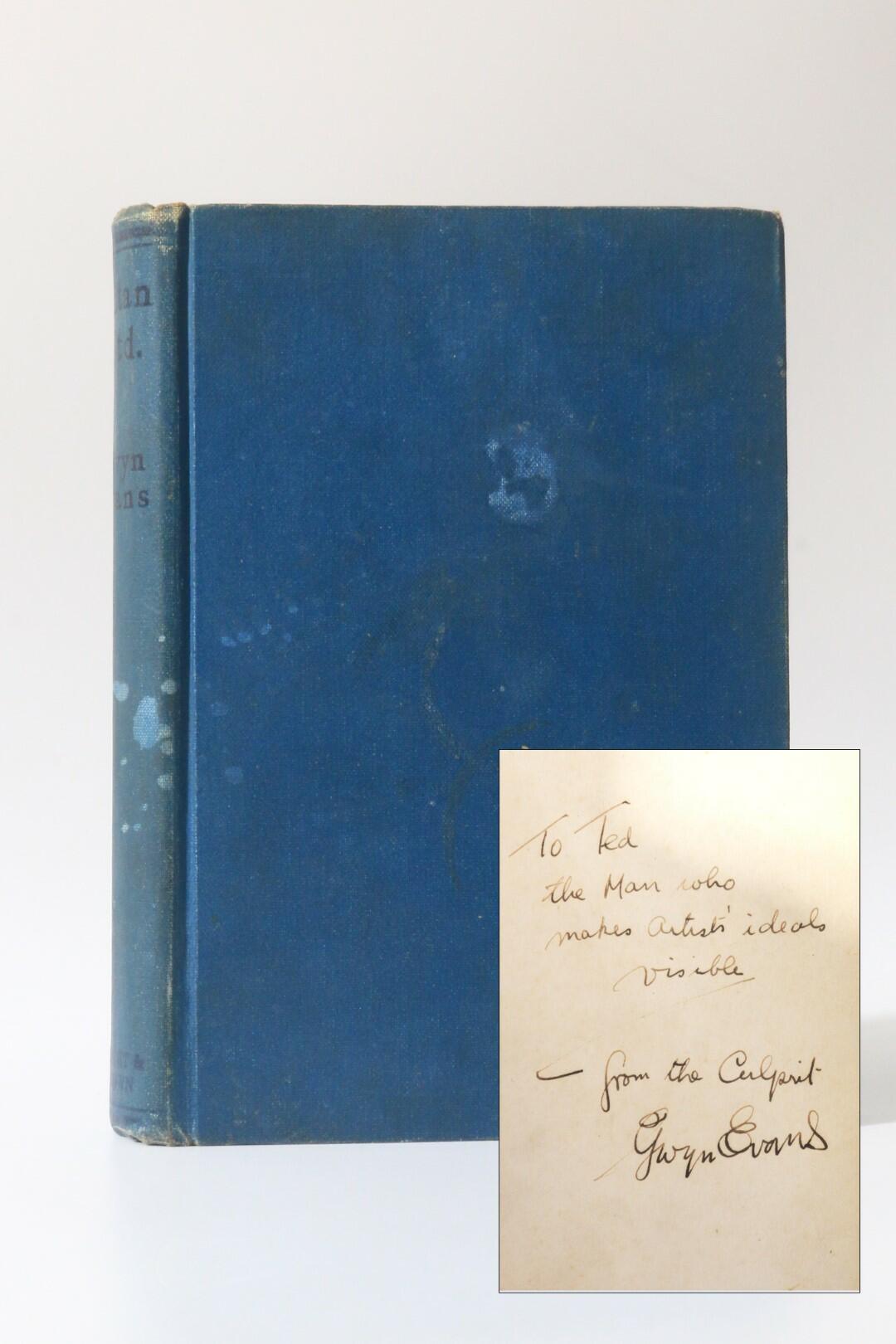 Gwyn Evans - Satan Ltd. - Wright & Brown, n.d. [1935], Signed First Edition.